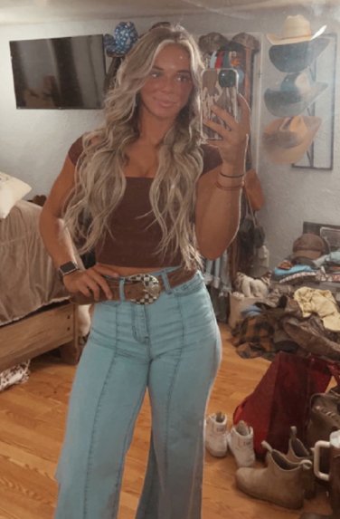 Thicc Tight Cowgirl Kenzie - DM to Degrade/Jerk to her #aoNyuNyM