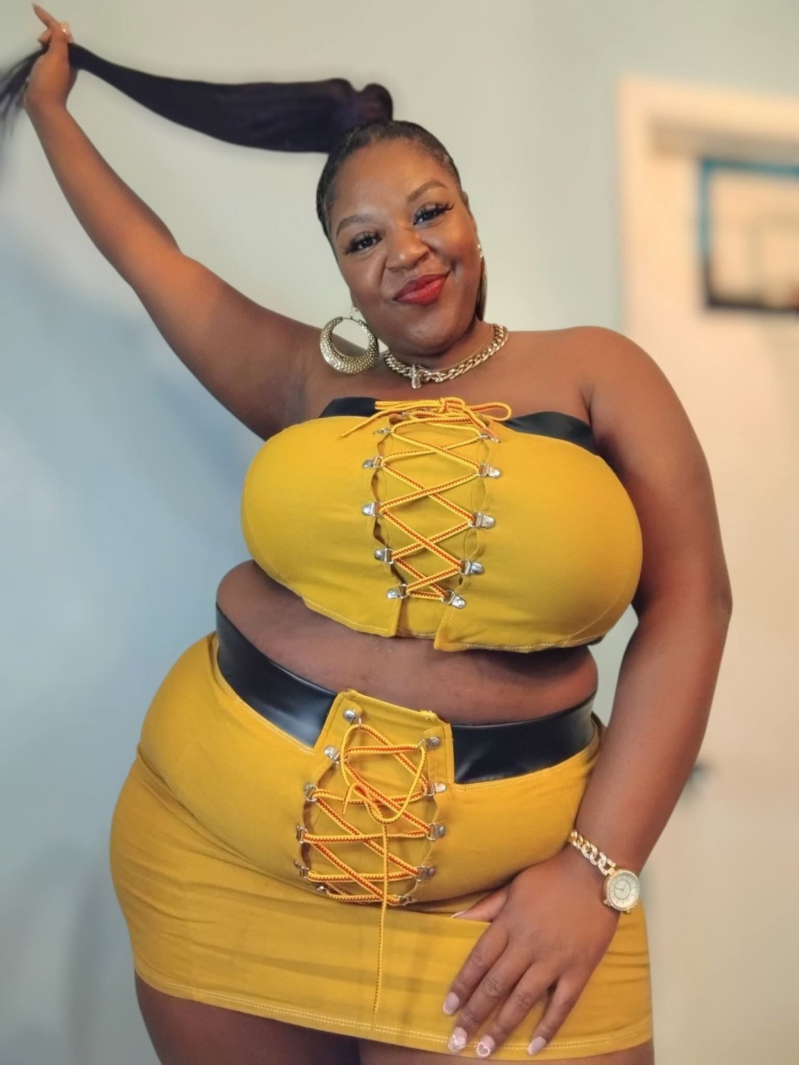 Ebony Amazon Auntie That's Big In All The Right Places. I Would Not Pull Out 127 #My5Ax9Rl