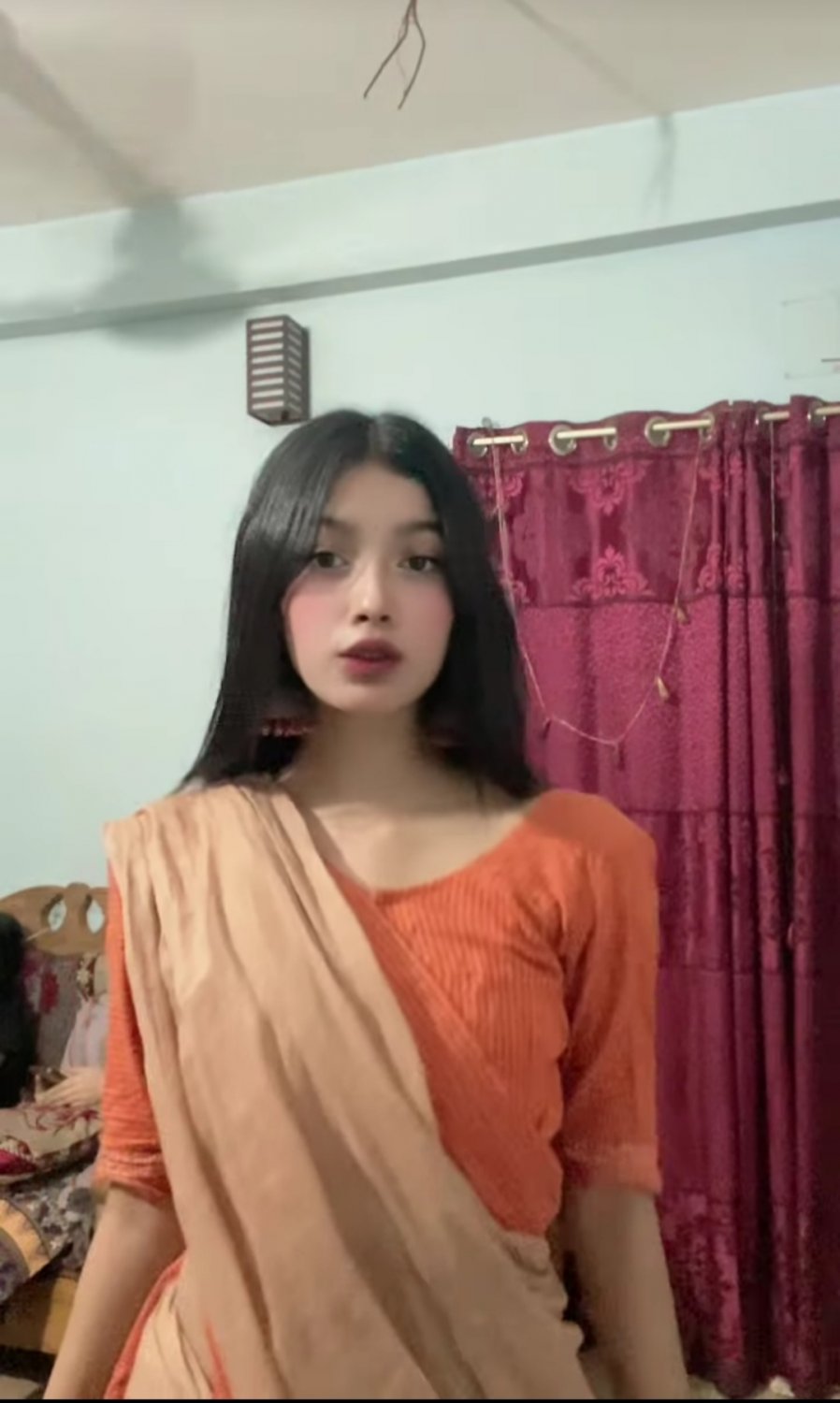 Desi Cute Very Beautiful Busty Snapchat Girlfriend Home Full Nude #cLwhKT6D